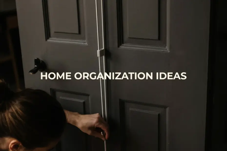 Pantry Door Organizer | Maximize Small Kitchen Storage | Space-Saving Ideas