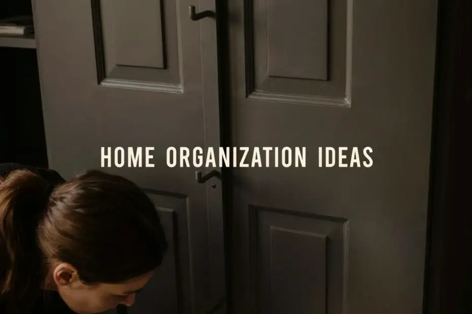 Pantry Door Organizer Hack: Small Kitchen Storage for Spices & Snacks