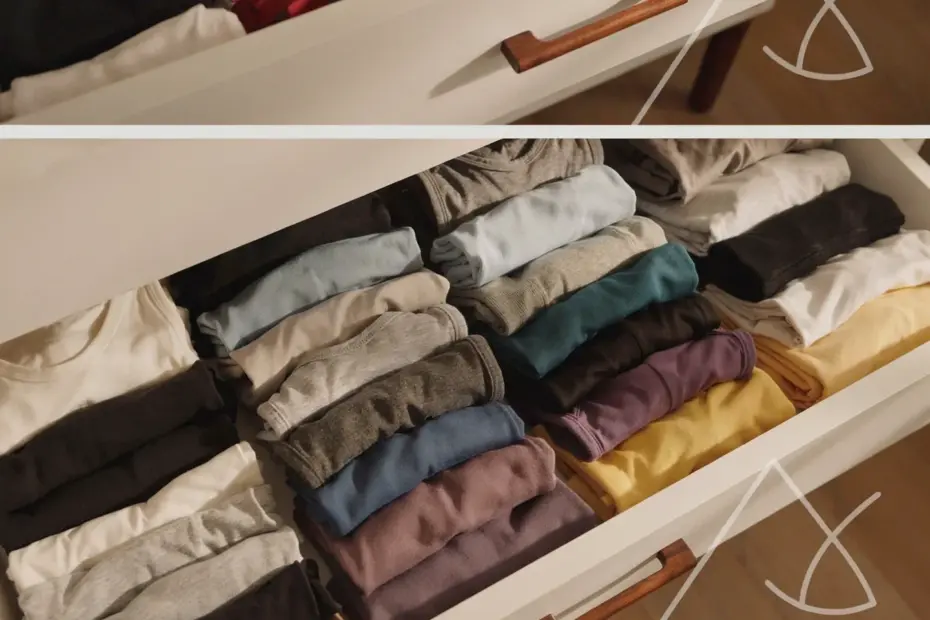 Closet Accessory Organization | Clear Drawer Organizers for Socks and Underwear | Small Space Solutions