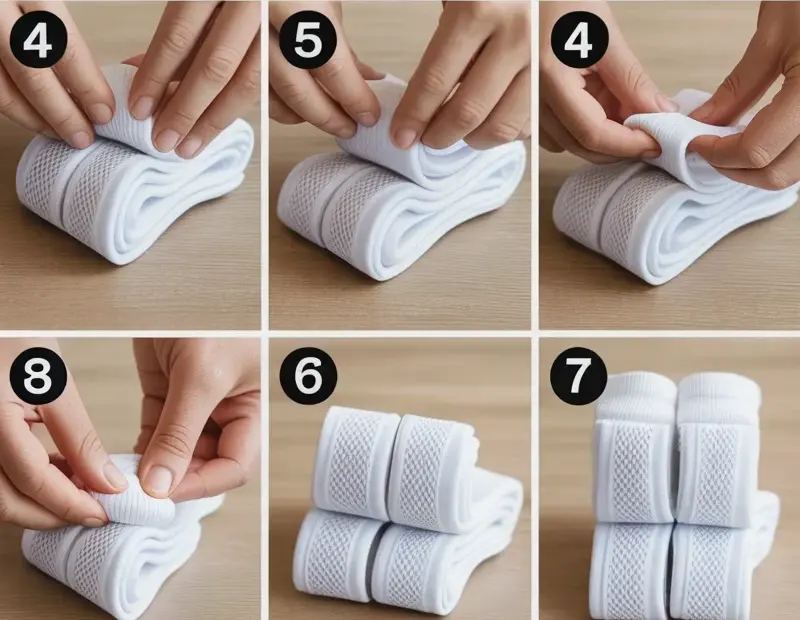 No More Sock Chaos: Simple Sock Folding Method for a Tidy Dresser (Budget Friendly)
