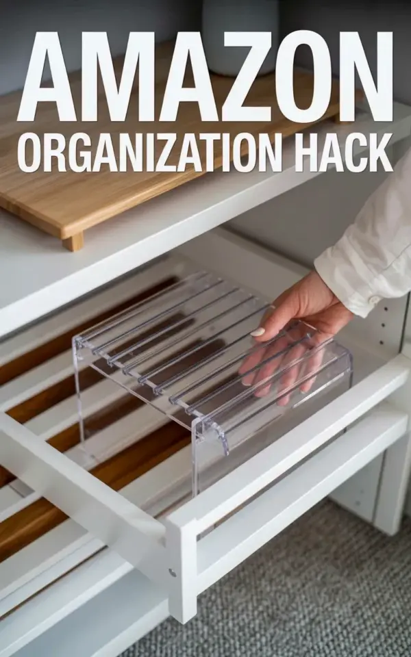 Affordable Clear Drawer Organizer Hack - Easy Amazon Budget Organization